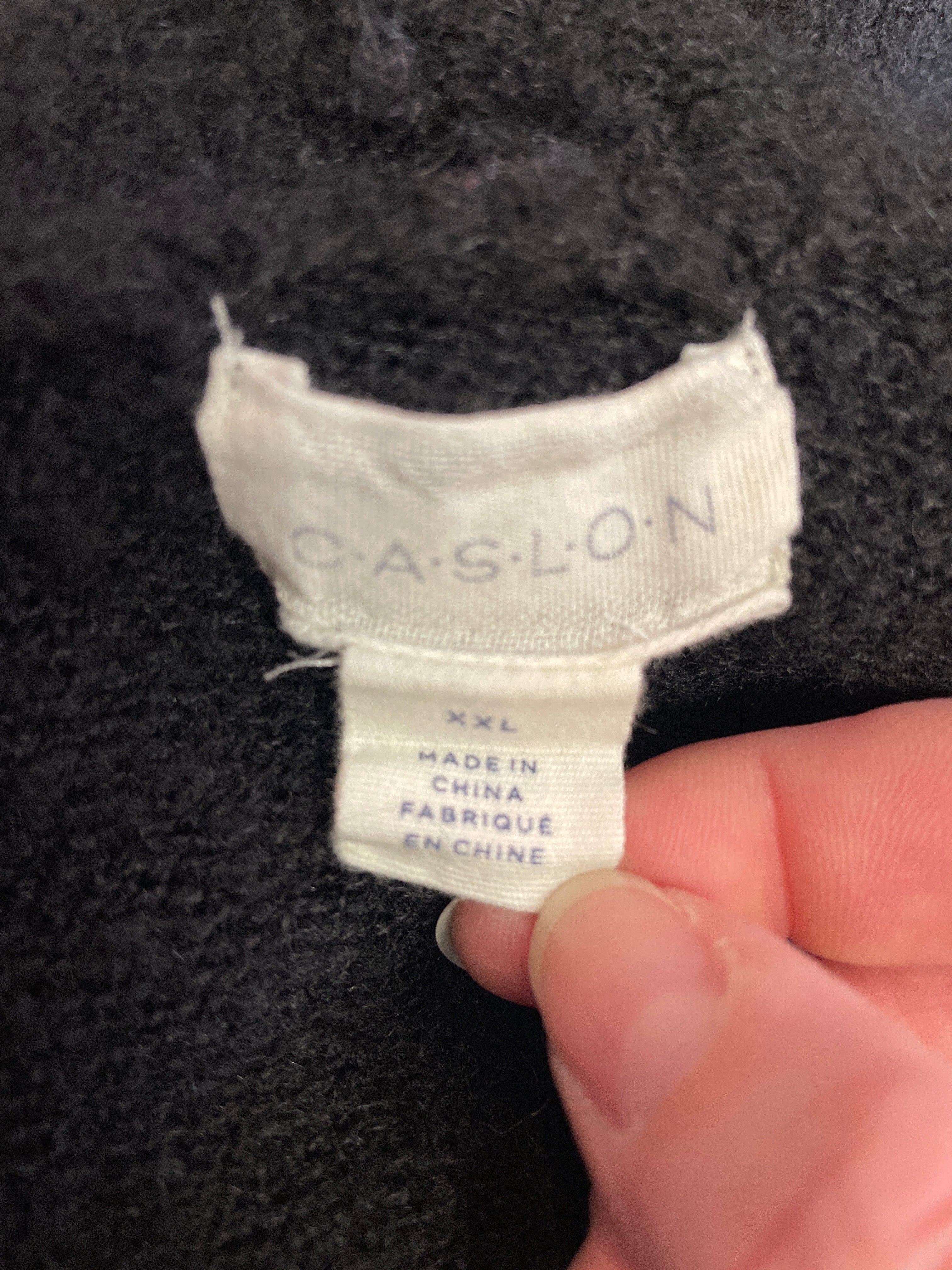 Caslon Wool Blend Open Front Cardigan (XXL)