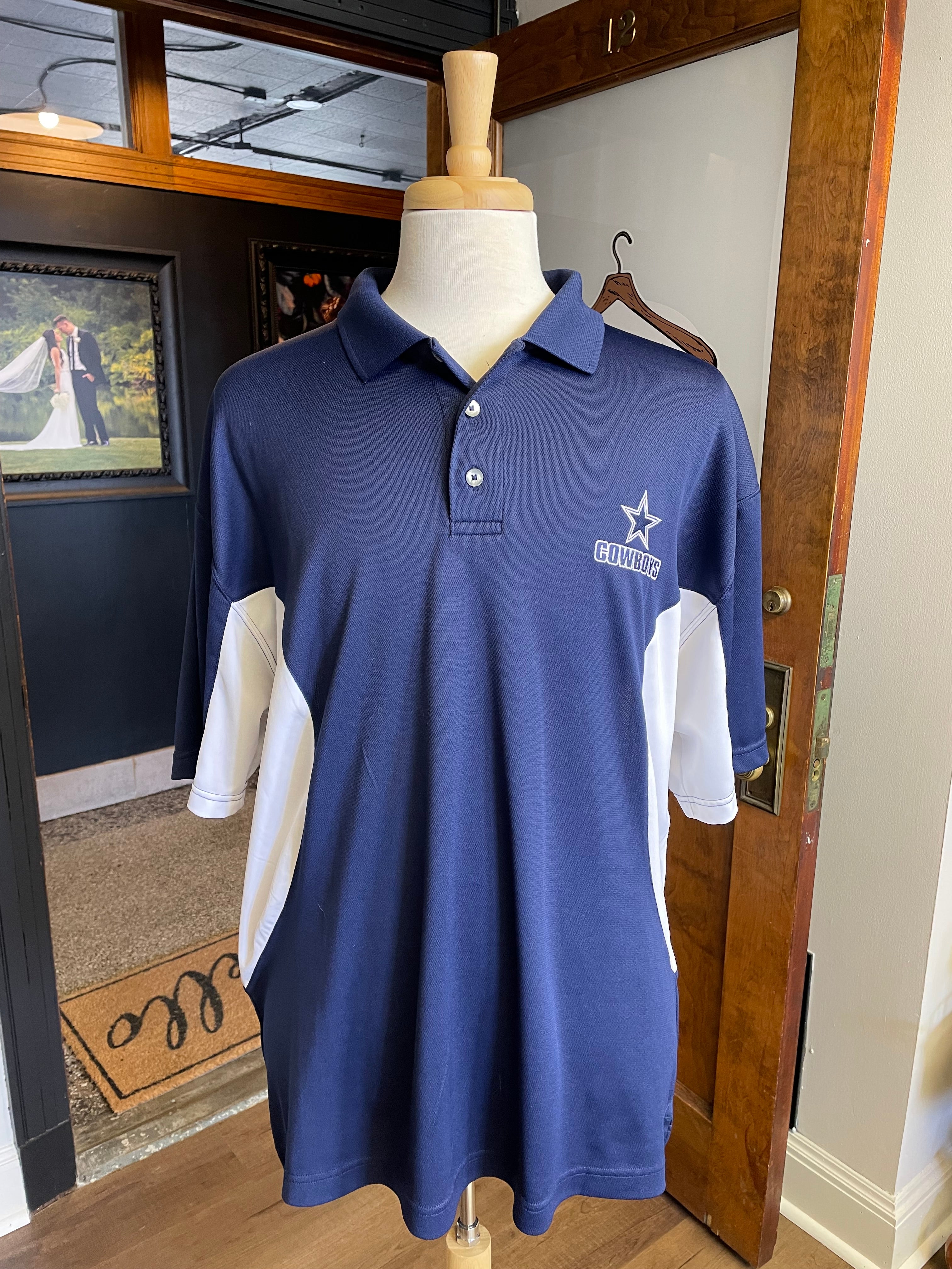 Cowboys Authentic Apparel Men's Polo (XL)