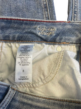 Edgely High Rise Straight Women's Ankle Jeans (8)