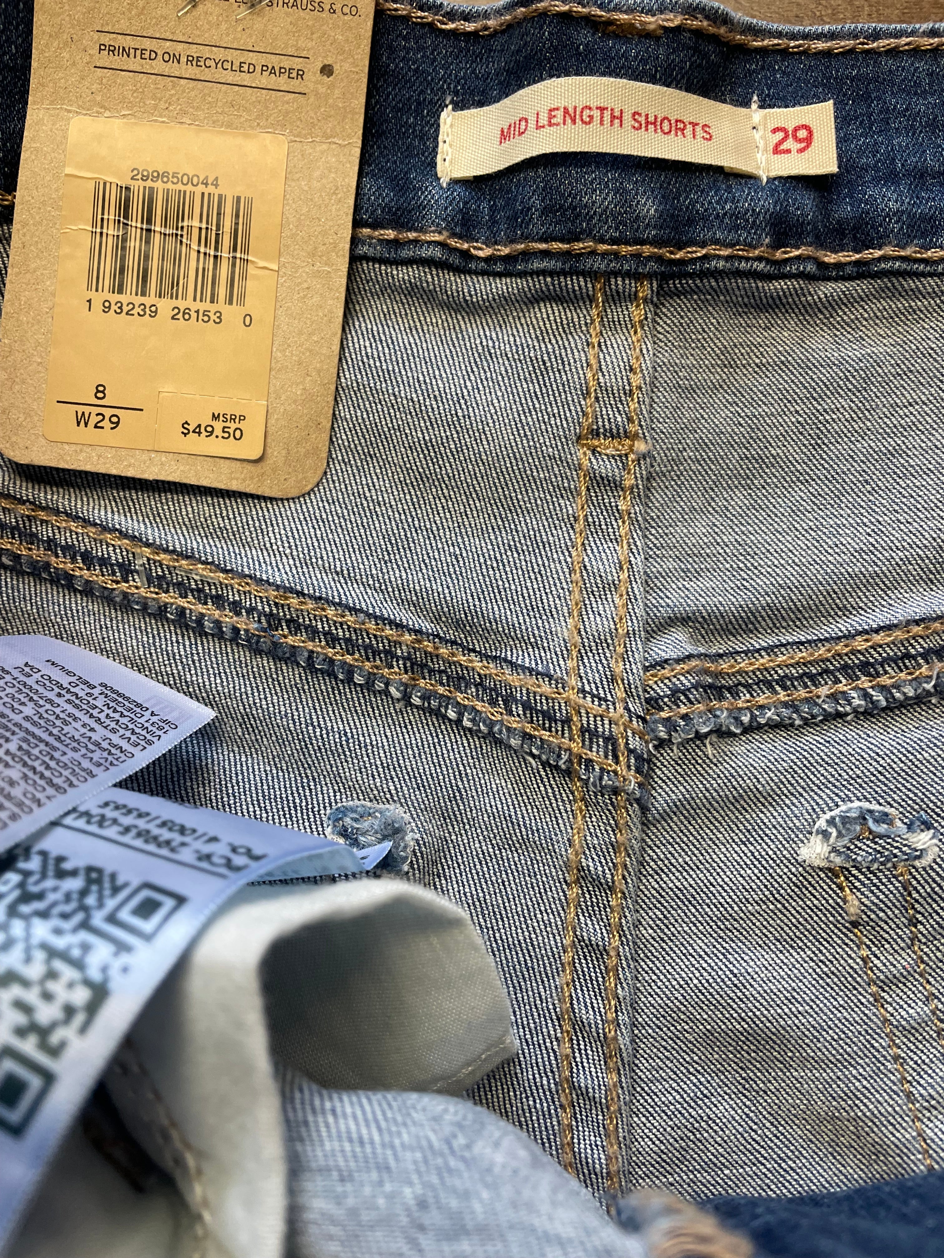 Levi's Mid-Length Women's Jean Shorts (8)