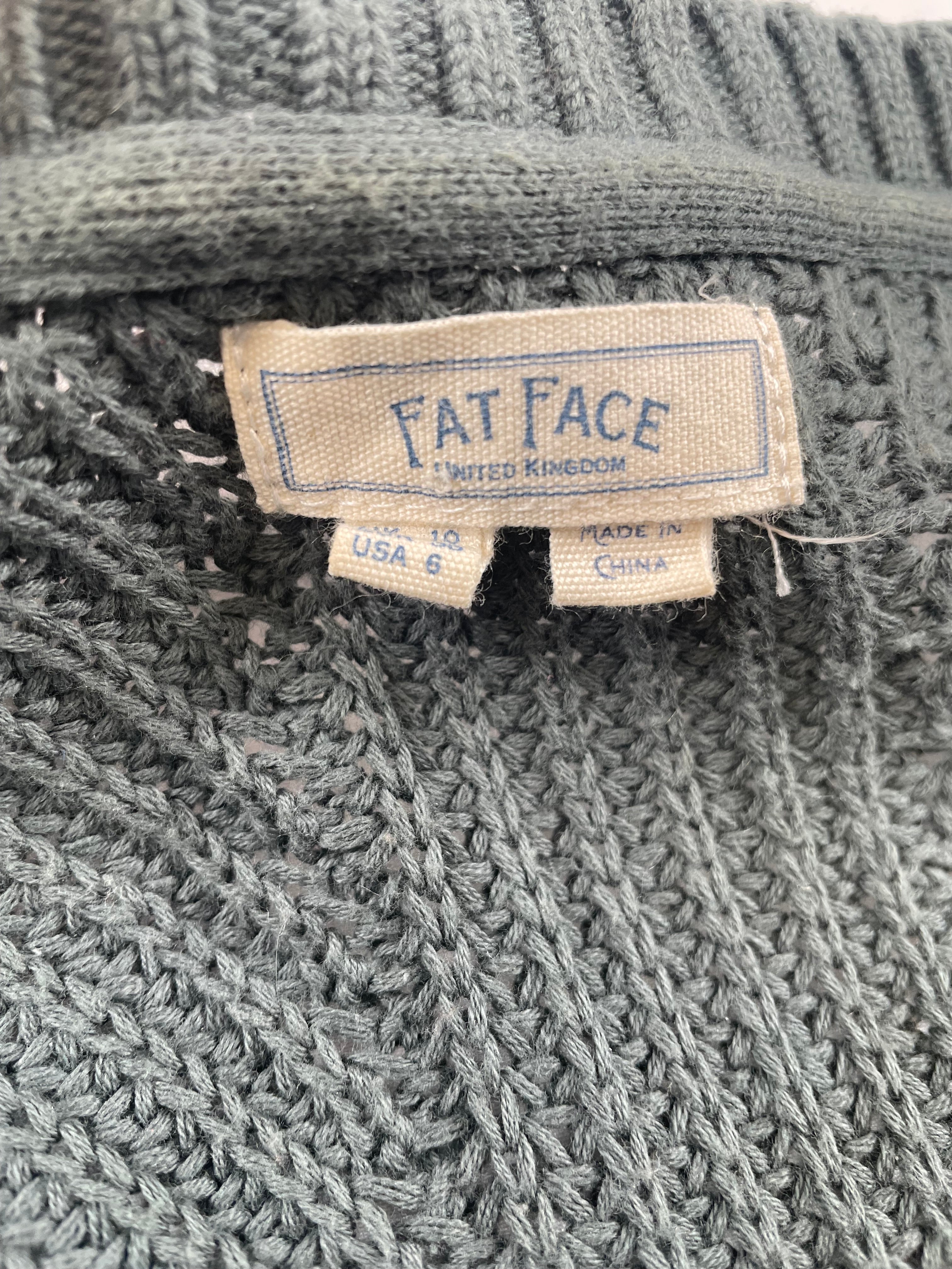 Fat Face Tunic Style Cable Knit Sweater (6)