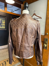 Maurices Faux Leather Jacket (XL)