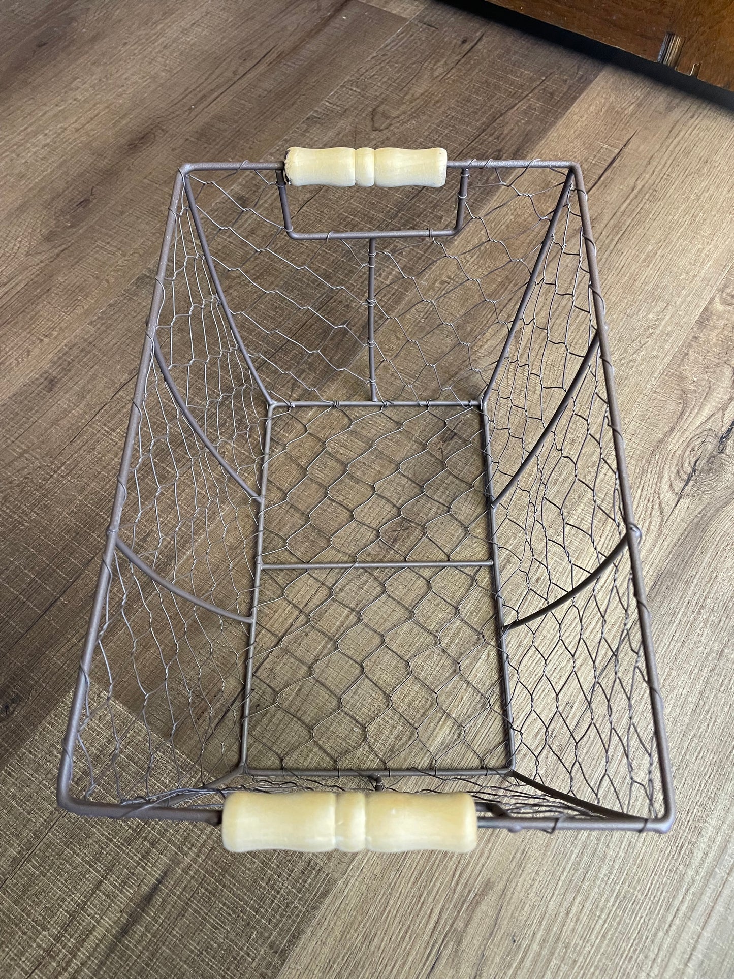 Wire Basket with Handles