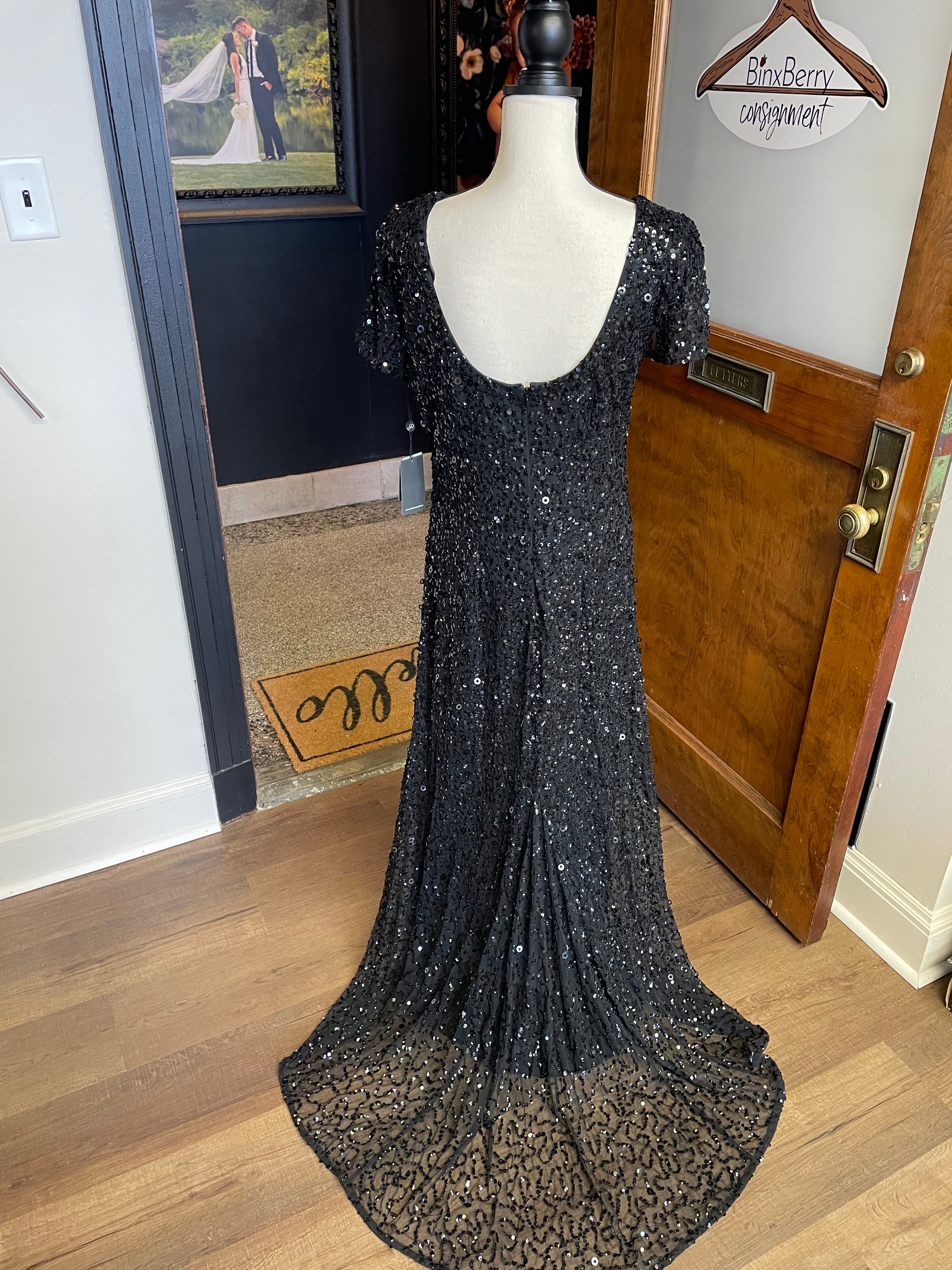 Adrianna Papell NWT Scoop Back Long Dress (14)