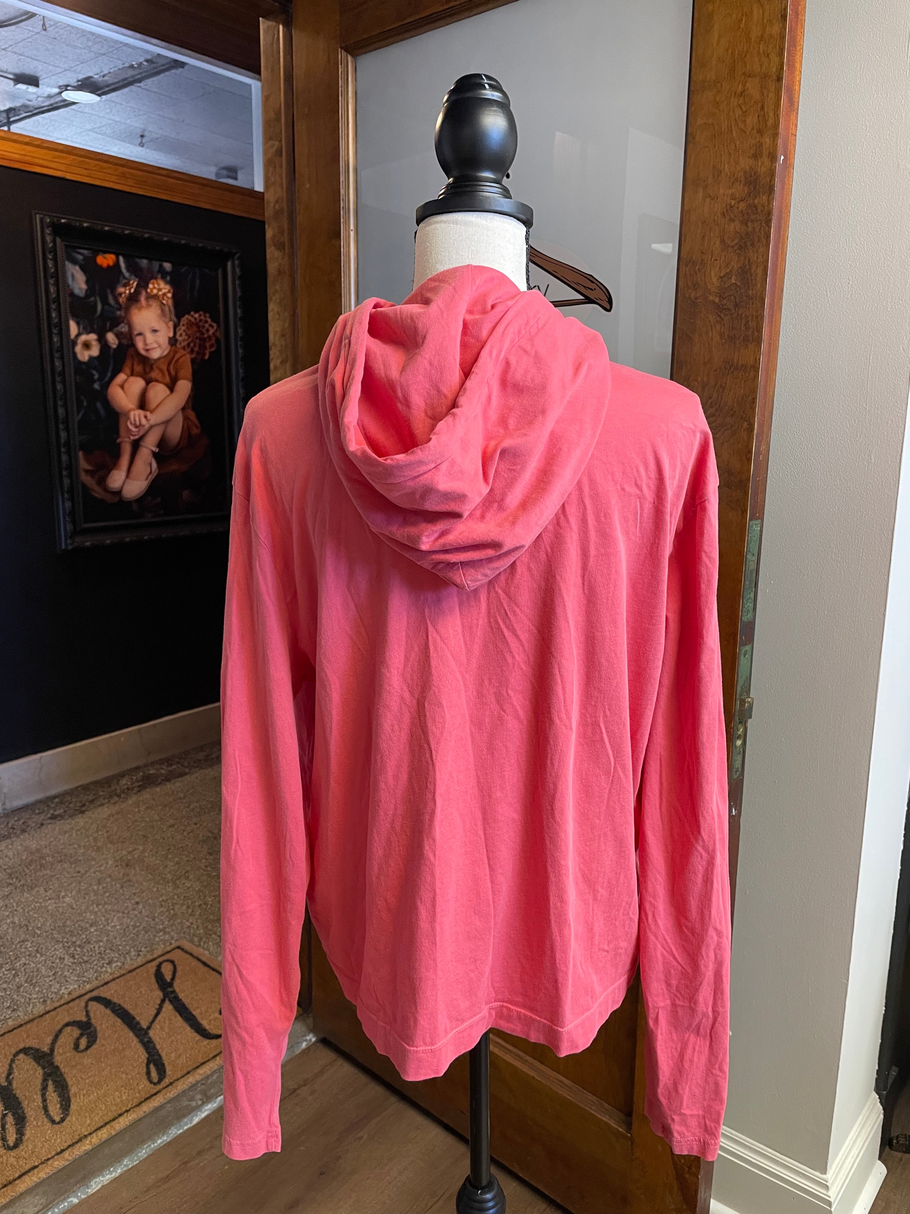 Polo Ralph Lauren Women's Hooded Long Sleeved Tee (L)