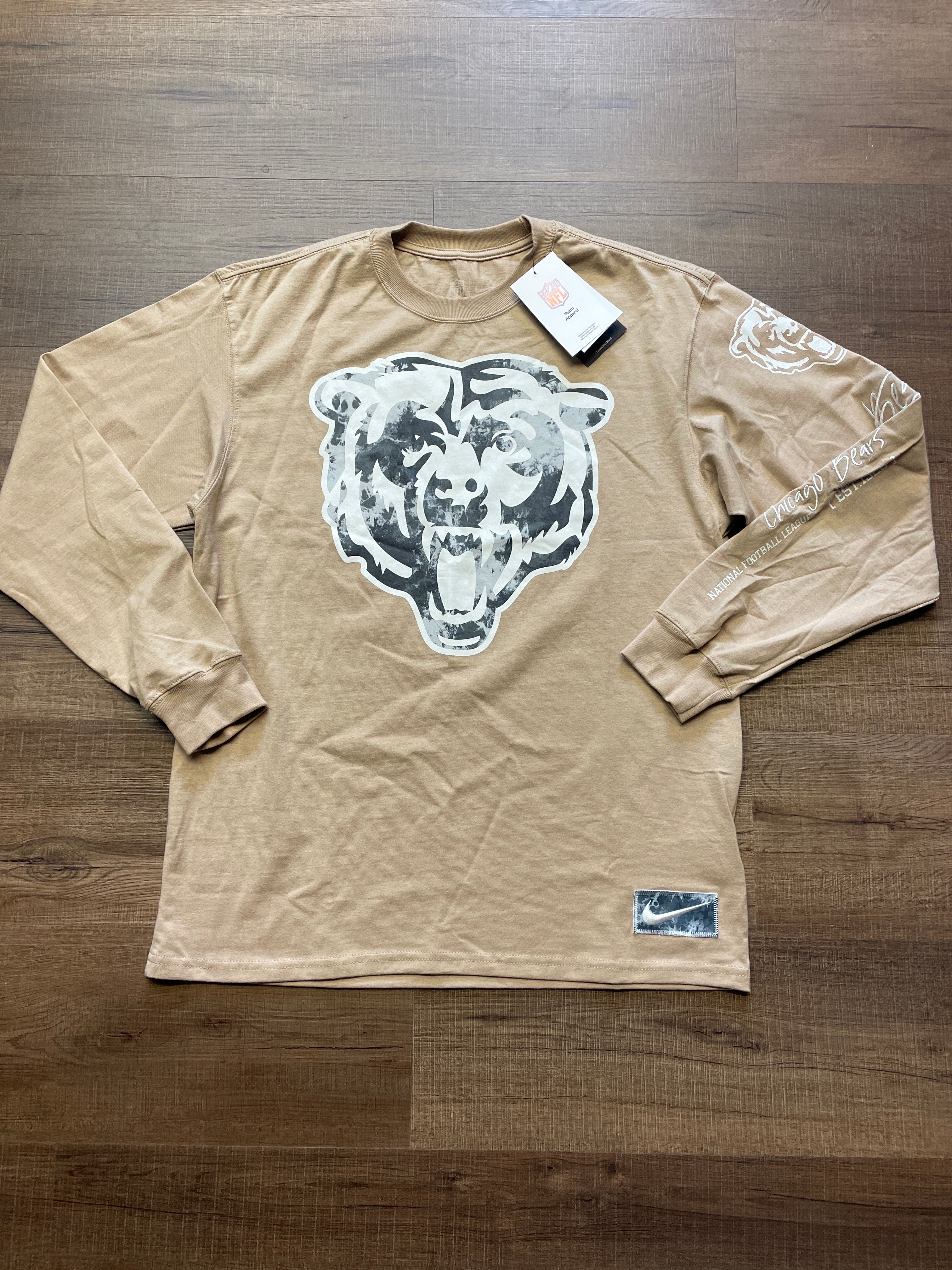 The Nike Tee Chicago Bears Long Sleeved Top (S)