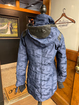 Blanc Noir Women's Camo Hooded Anorak Grenadier Rain Jacket (M)
