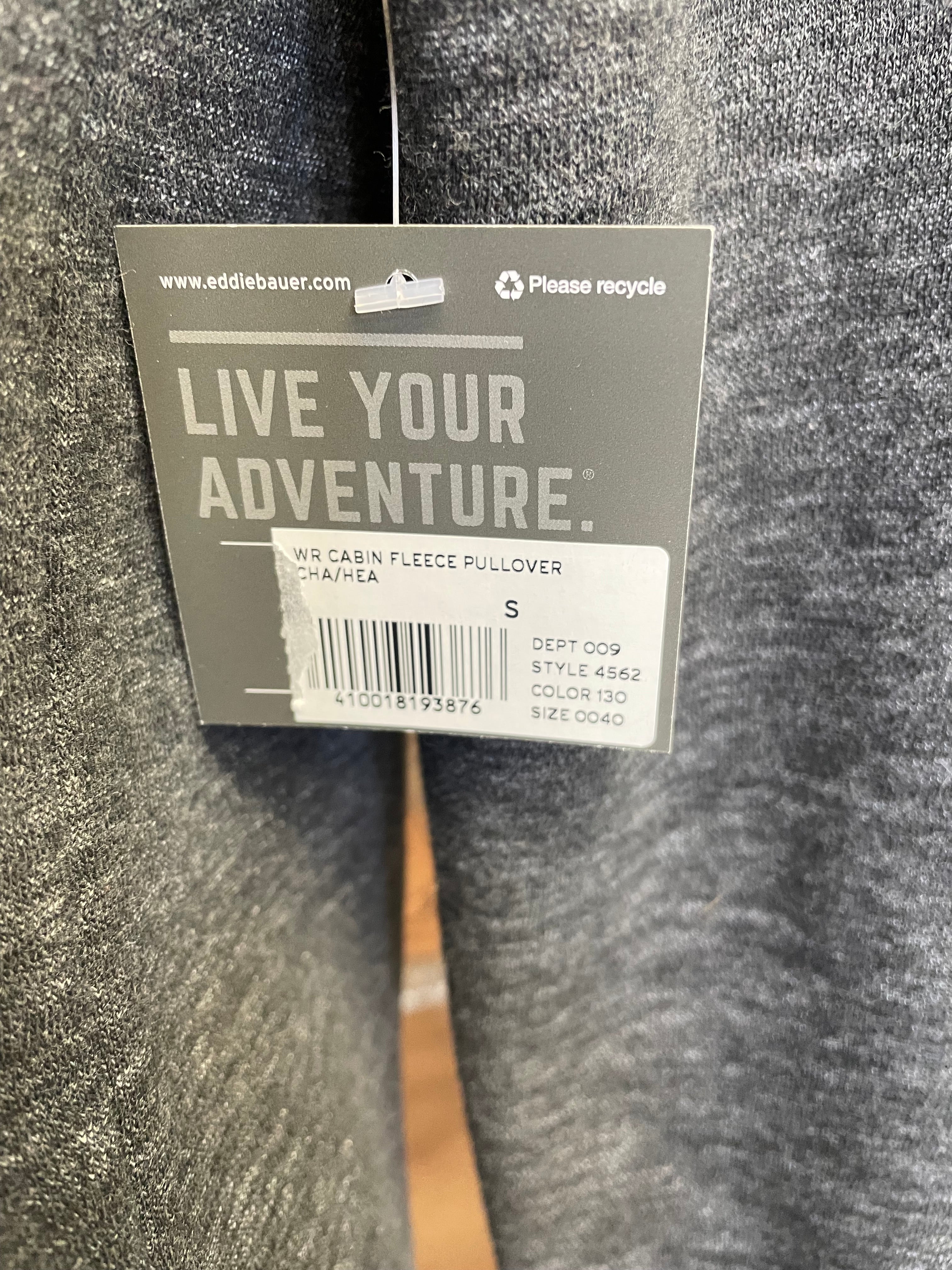 Eddie Bauer Cabin Fleece Pullover (S)