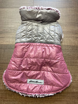 Eddie Bauer Pet Puffer Sherpa Dog Coat (S)