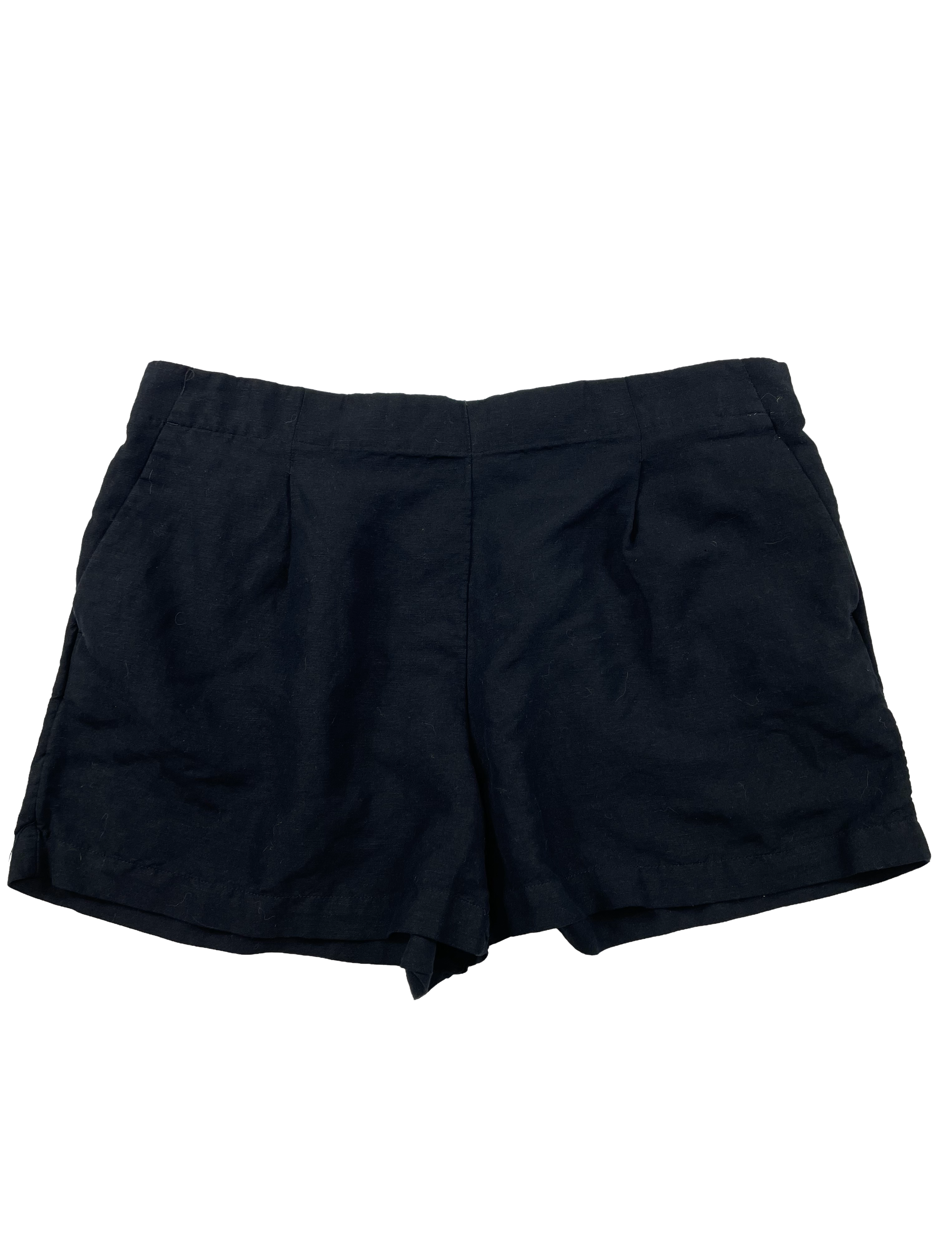 Loft Linen Blend Pleated Shorts (XL) - BinxBerry Consignment