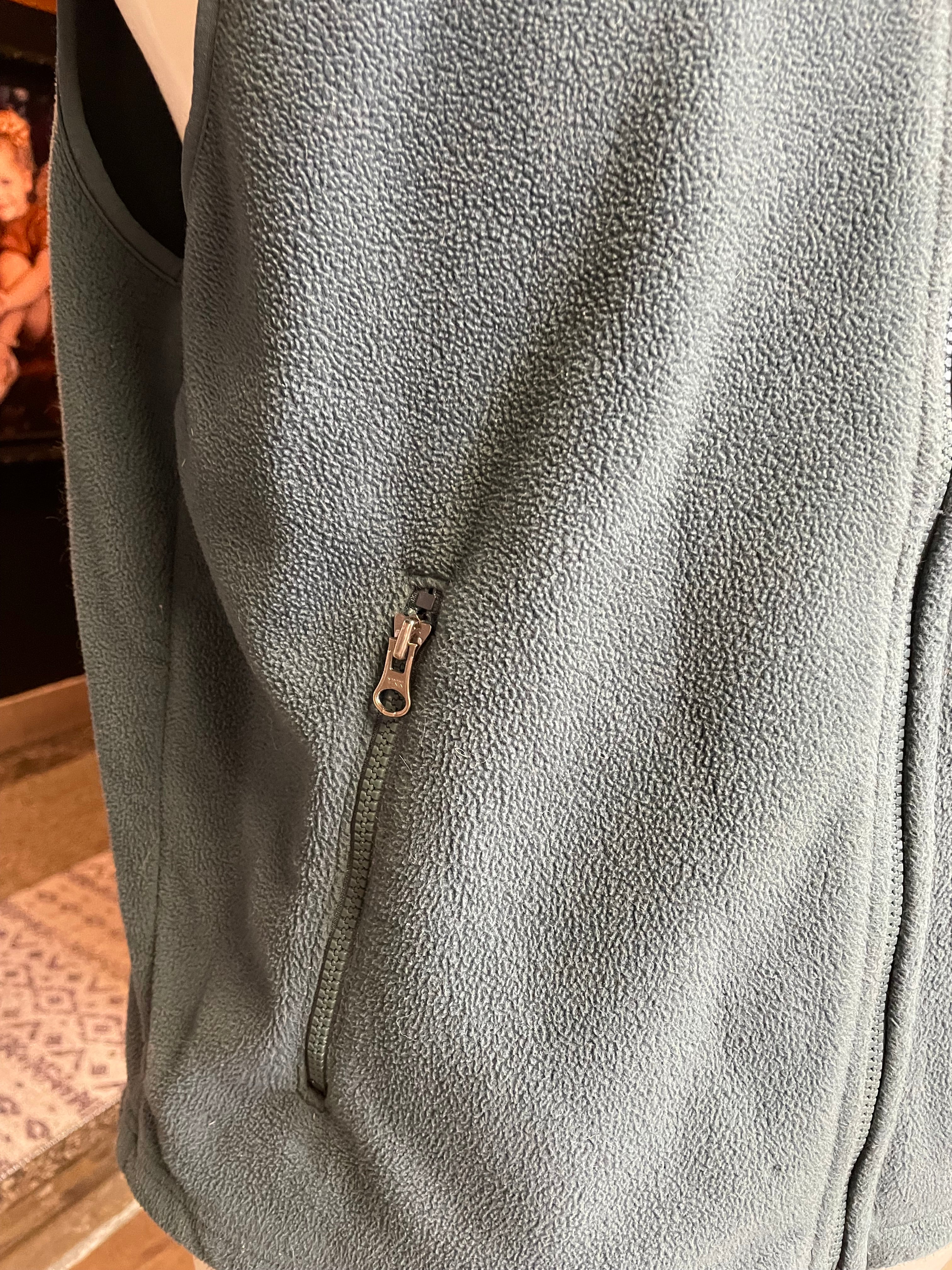 L.L. Bean Men's Fleece Zip Up Vest (M)