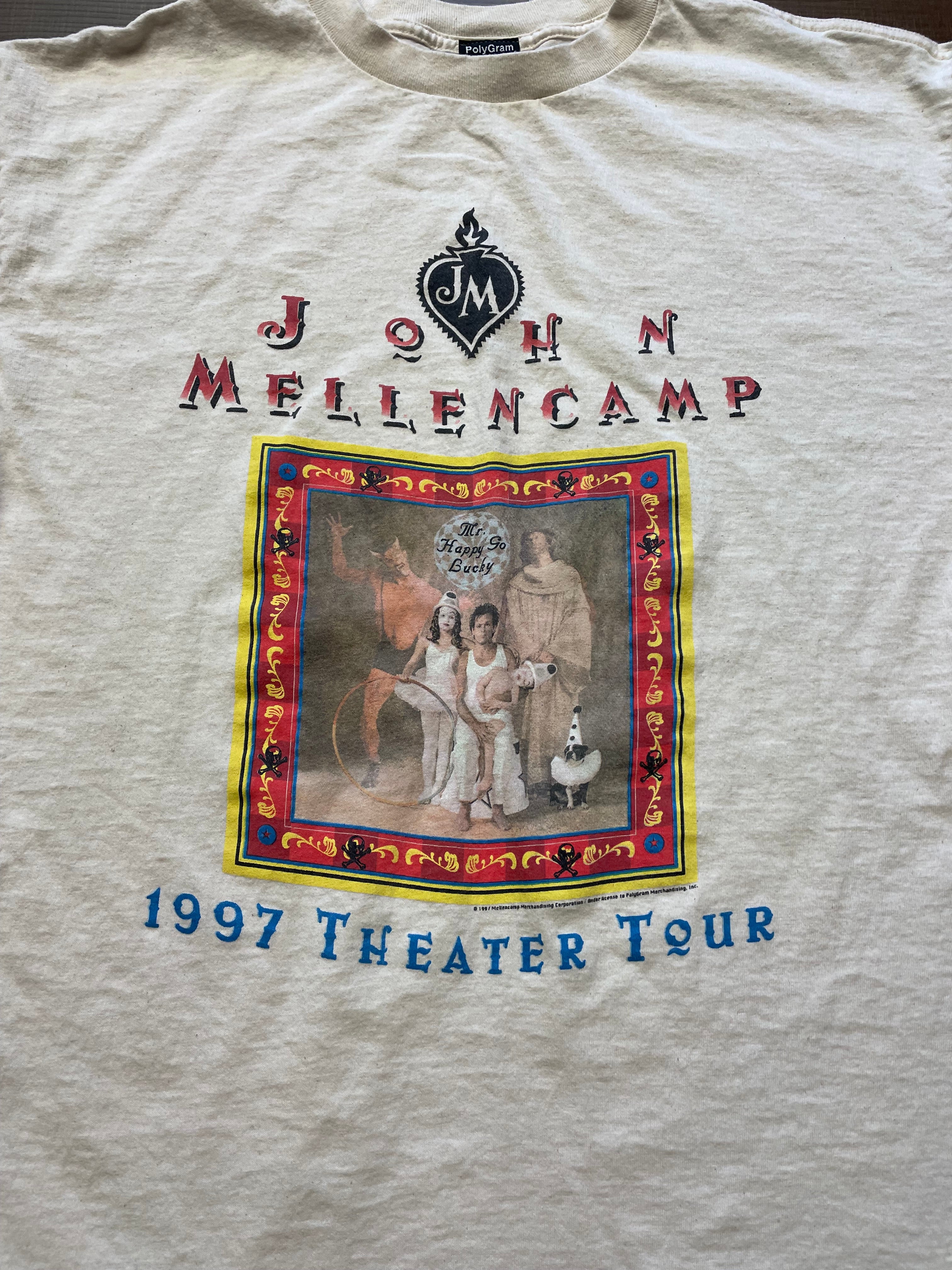 Vintage John Mellencamp 1997 Theater Tour Shirt (XL)