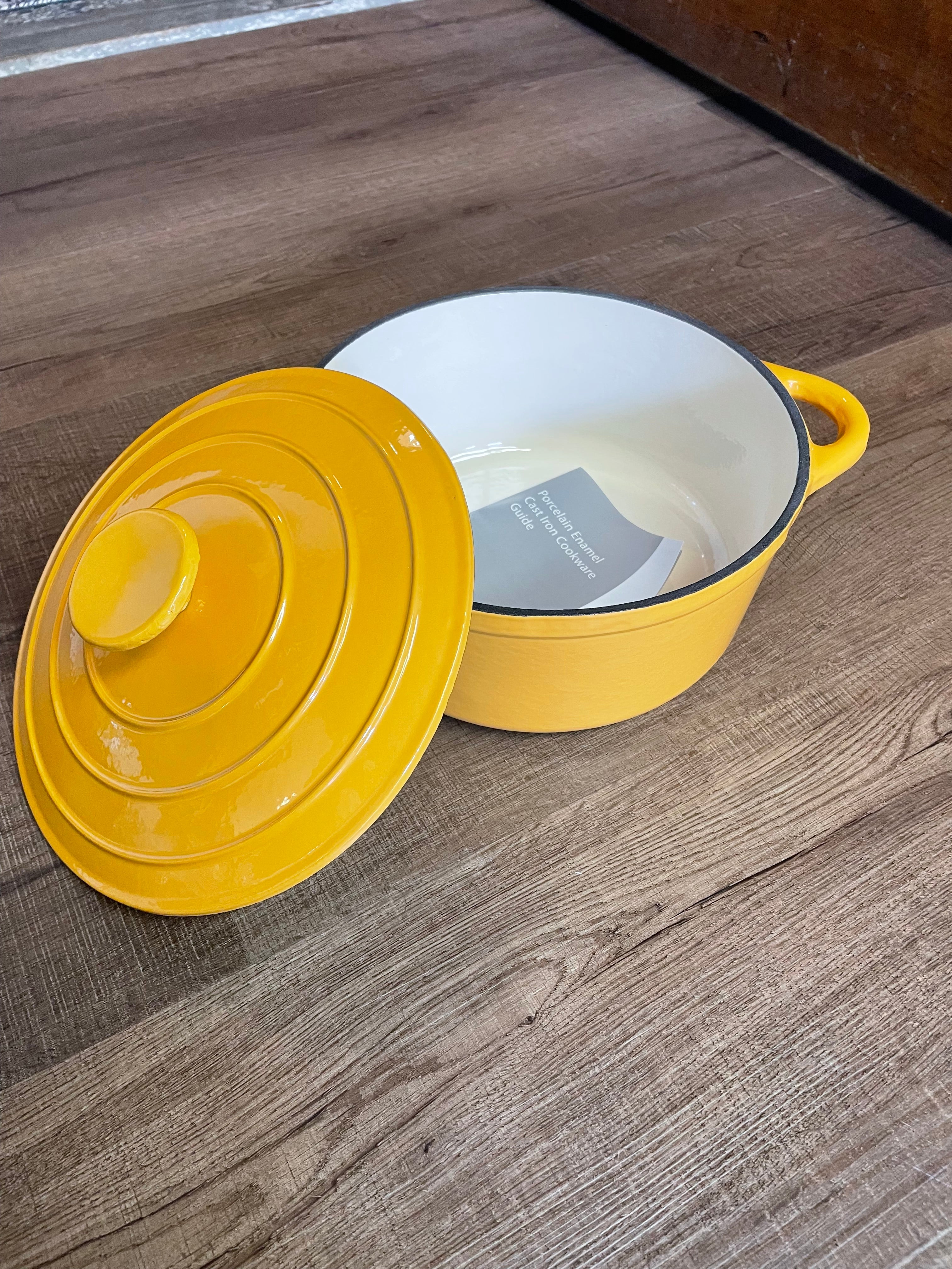 Ruff Hewn 3qt Porcelain Enameled Cast Iron Dutch Oven