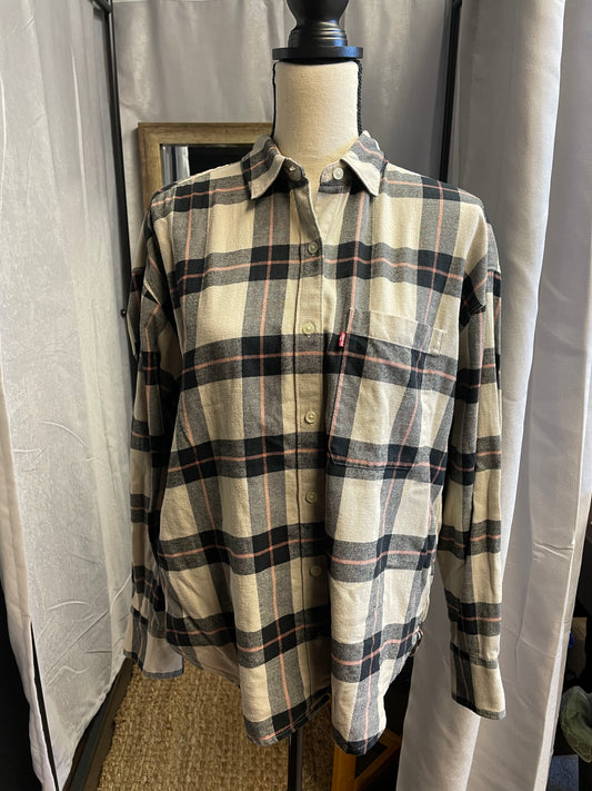 Levis Flannel Shirt (M)