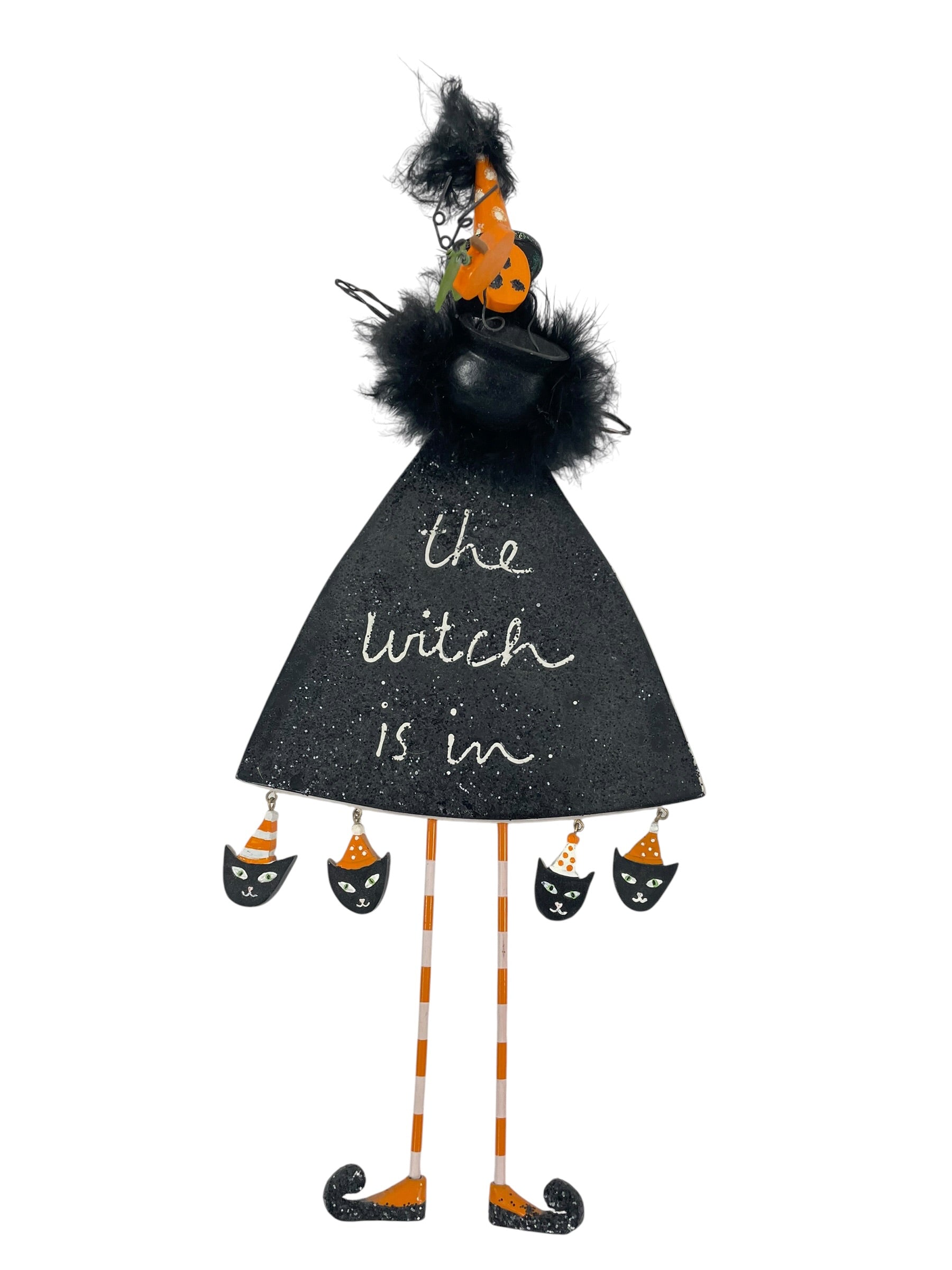 Dept 56 "The Witch is In" Hanging Decor - BinxBerry Consignment