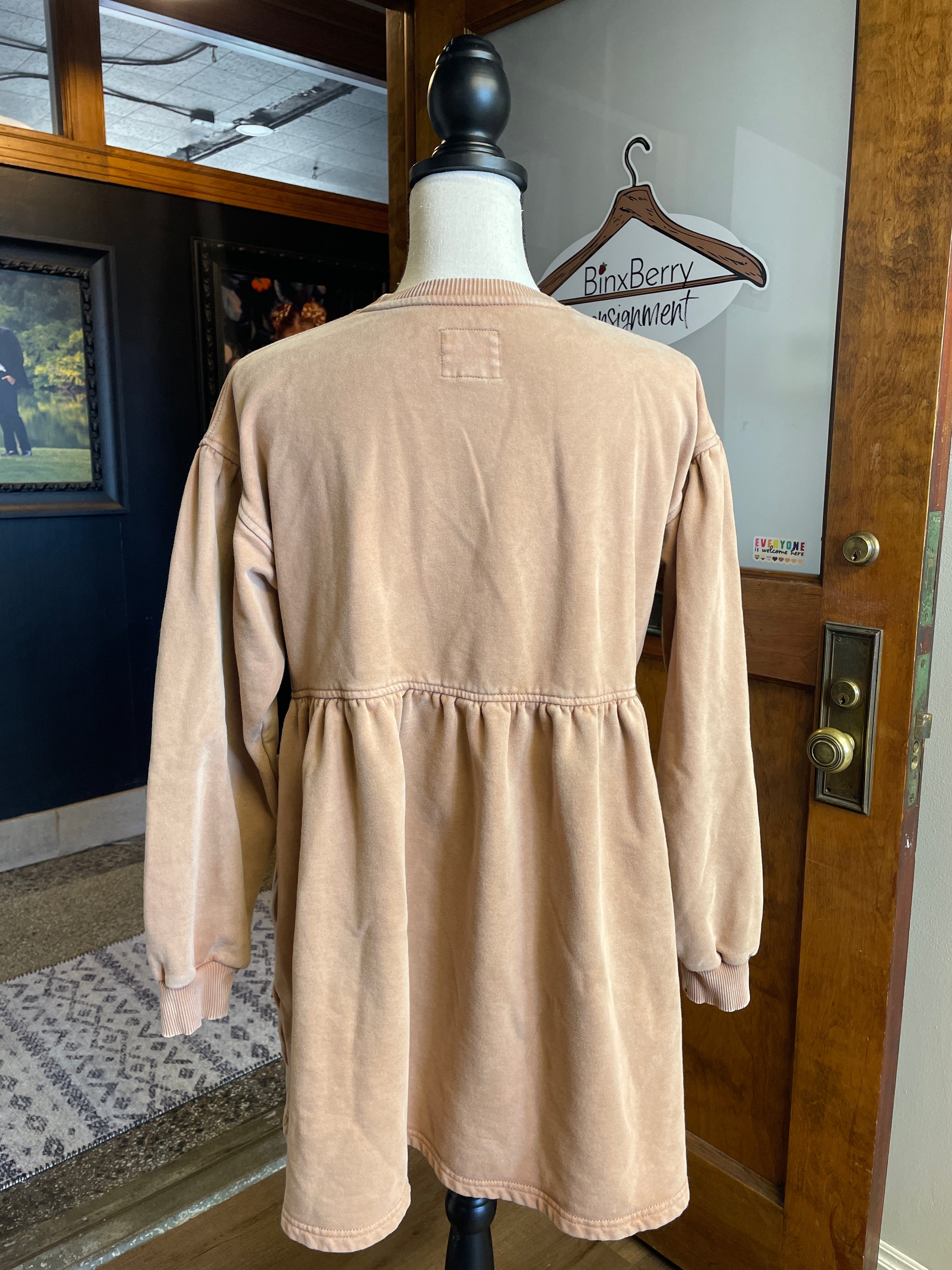 American Eagle Baby Doll Sweatshirt Dress (S)