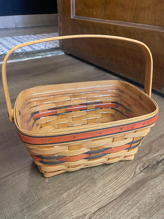 Longaberger 1994 Boo Basket & Protector