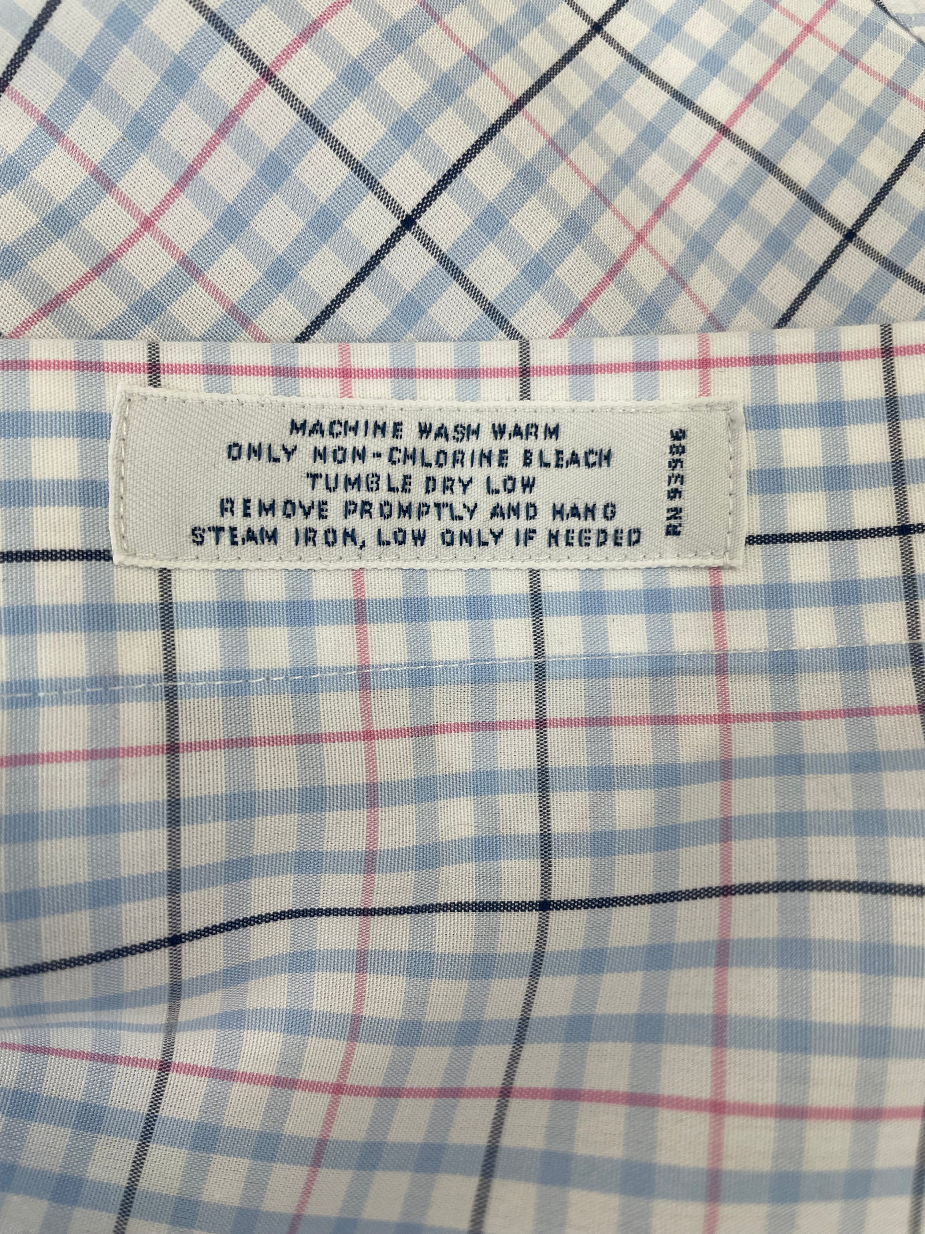 Brooks Brothers Regent Men's Checkered Button Down (17-34) - BinxBerry Consignment
