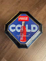 Coca-Cola Vintage 1995 Octagon Tin