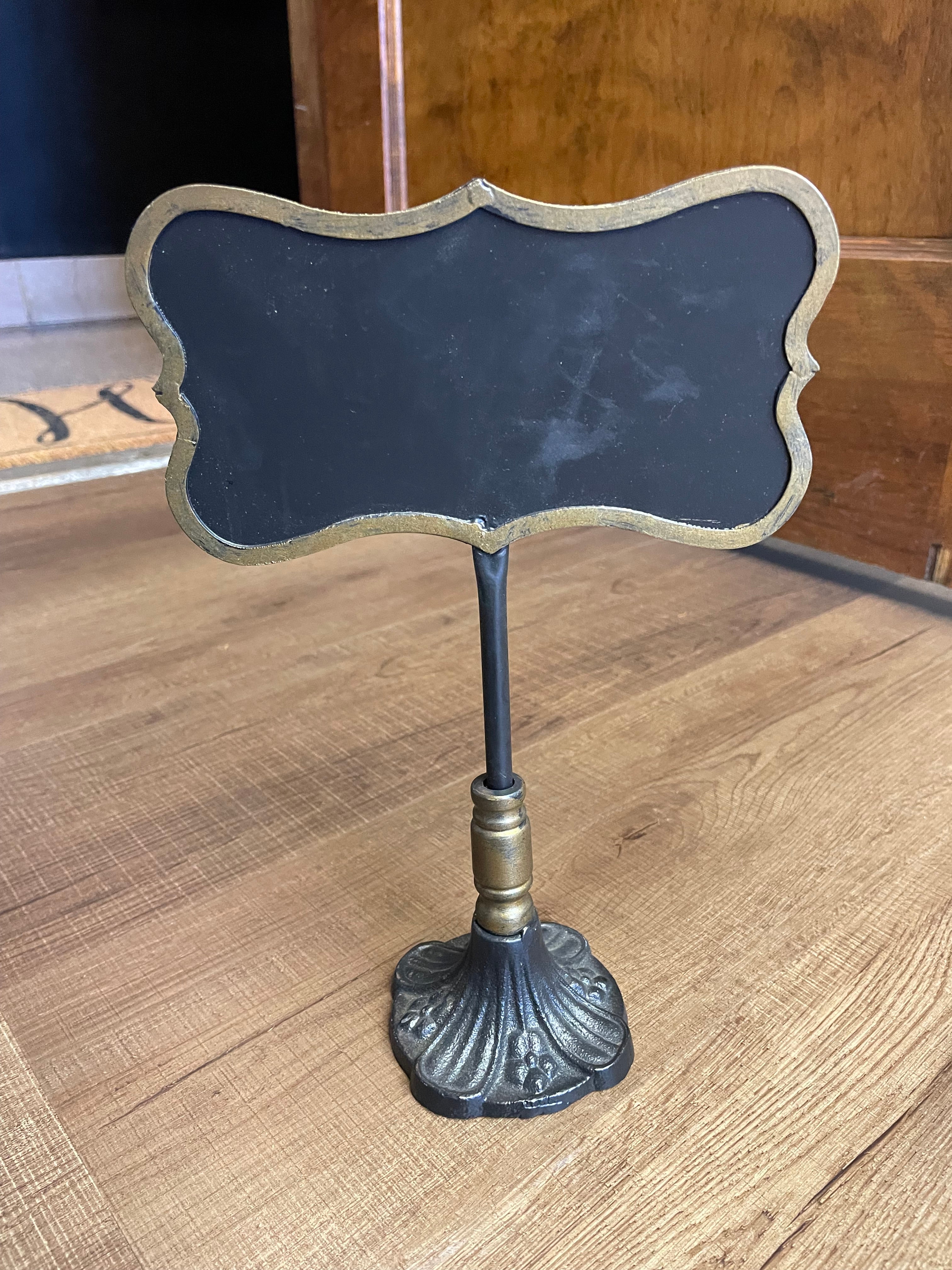 Vintage Chalkboard Stand