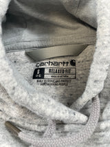 Carhartt Women's Relaxed Fit Heathered Gray Hoodie (S)