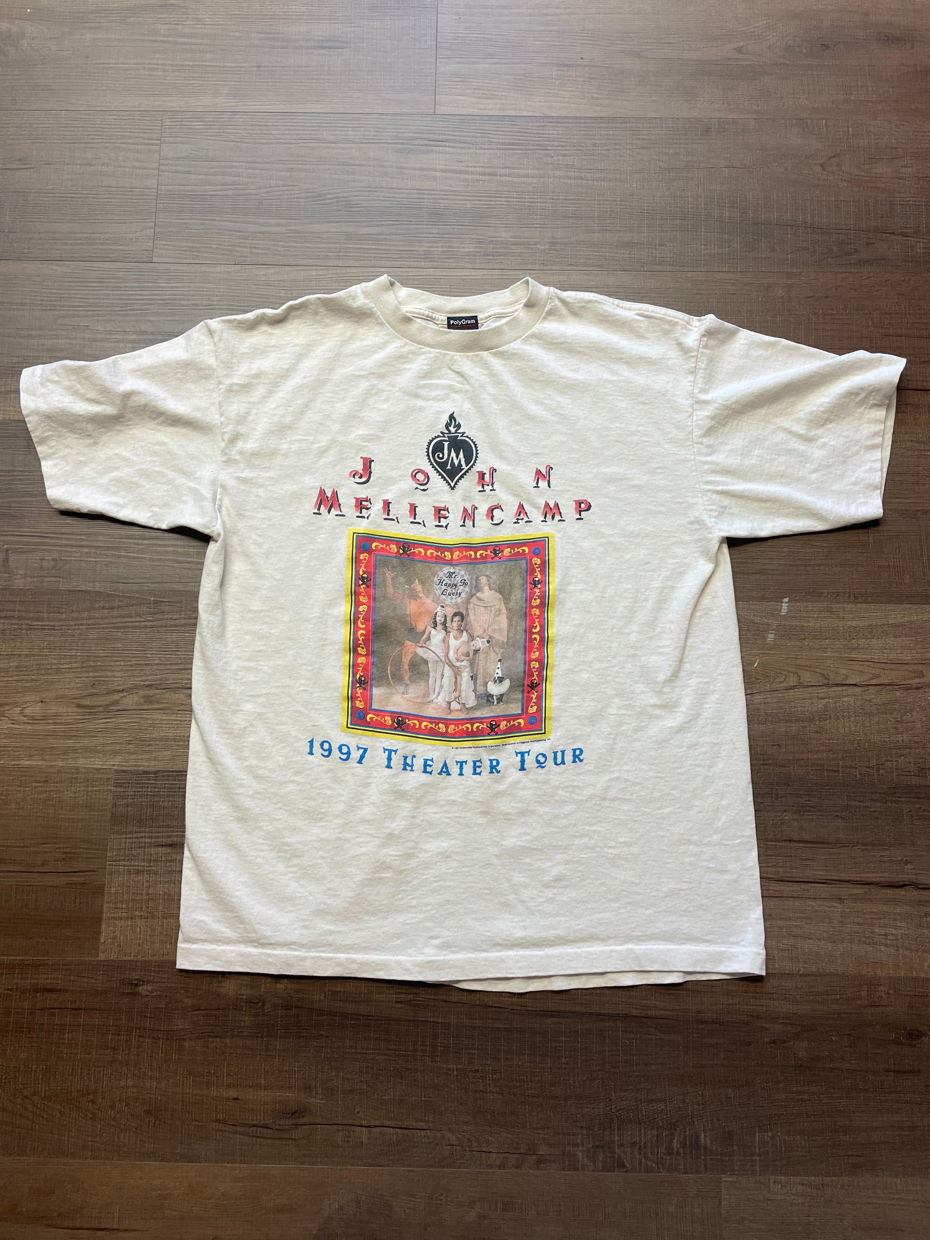 Vintage John Mellencamp 1997 Theater Tour Shirt (XL)