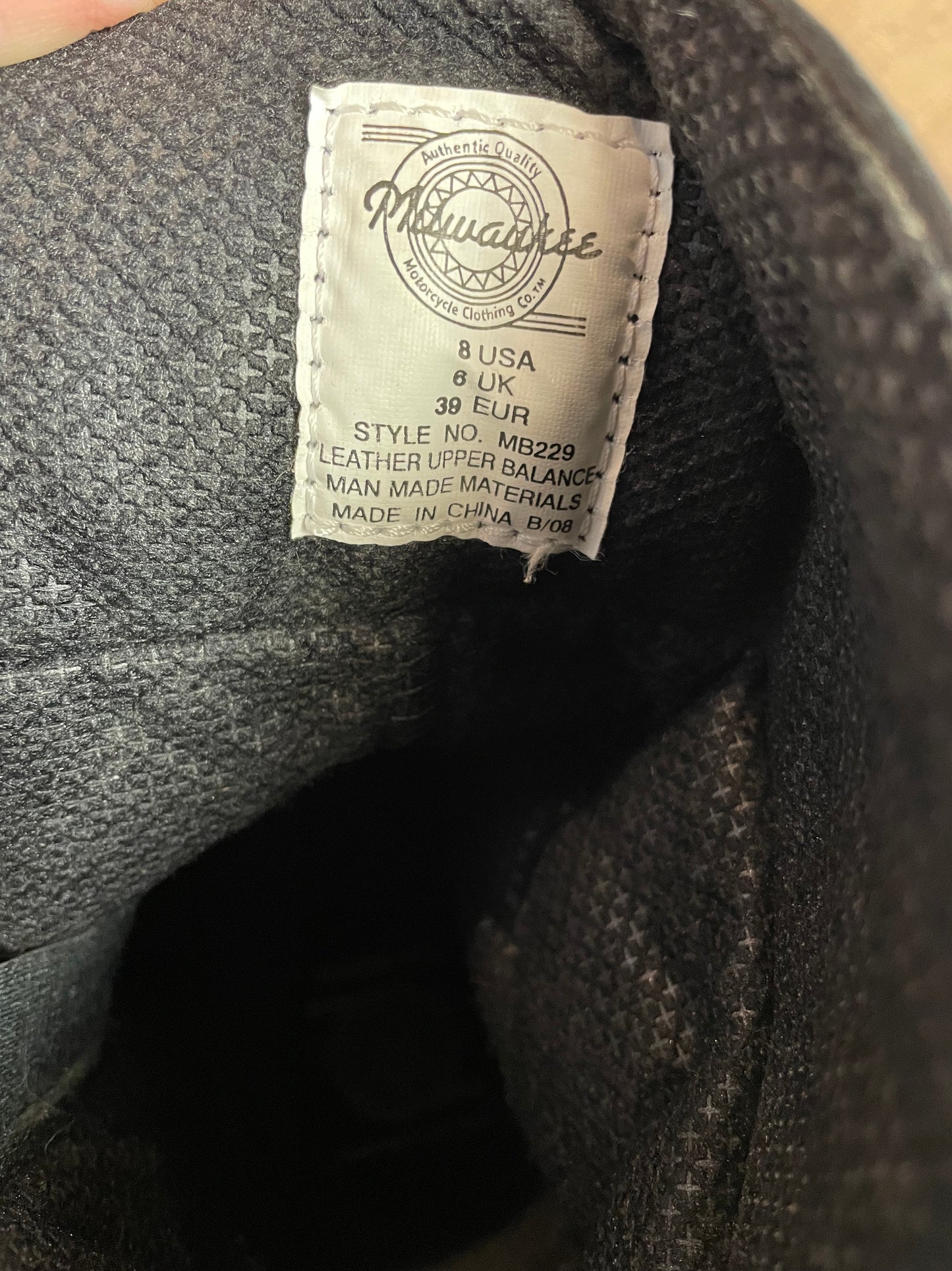 Milwaukee Motorcycle "Shifter" Boots (8)