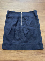 Talbots Navy Blue Tweed Skirt (6)