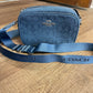 Coach Mini Jamie Camera Bag In Signature Jacquard