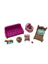 Li'l Woodzeez Dollhouse 20pc Furniture Set, Living Room & Nursery Play - BinxBerry Consignment