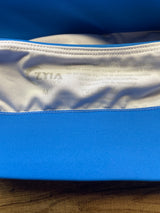 Zyia Active Blue Sports Bra Cross Back Strap (M)