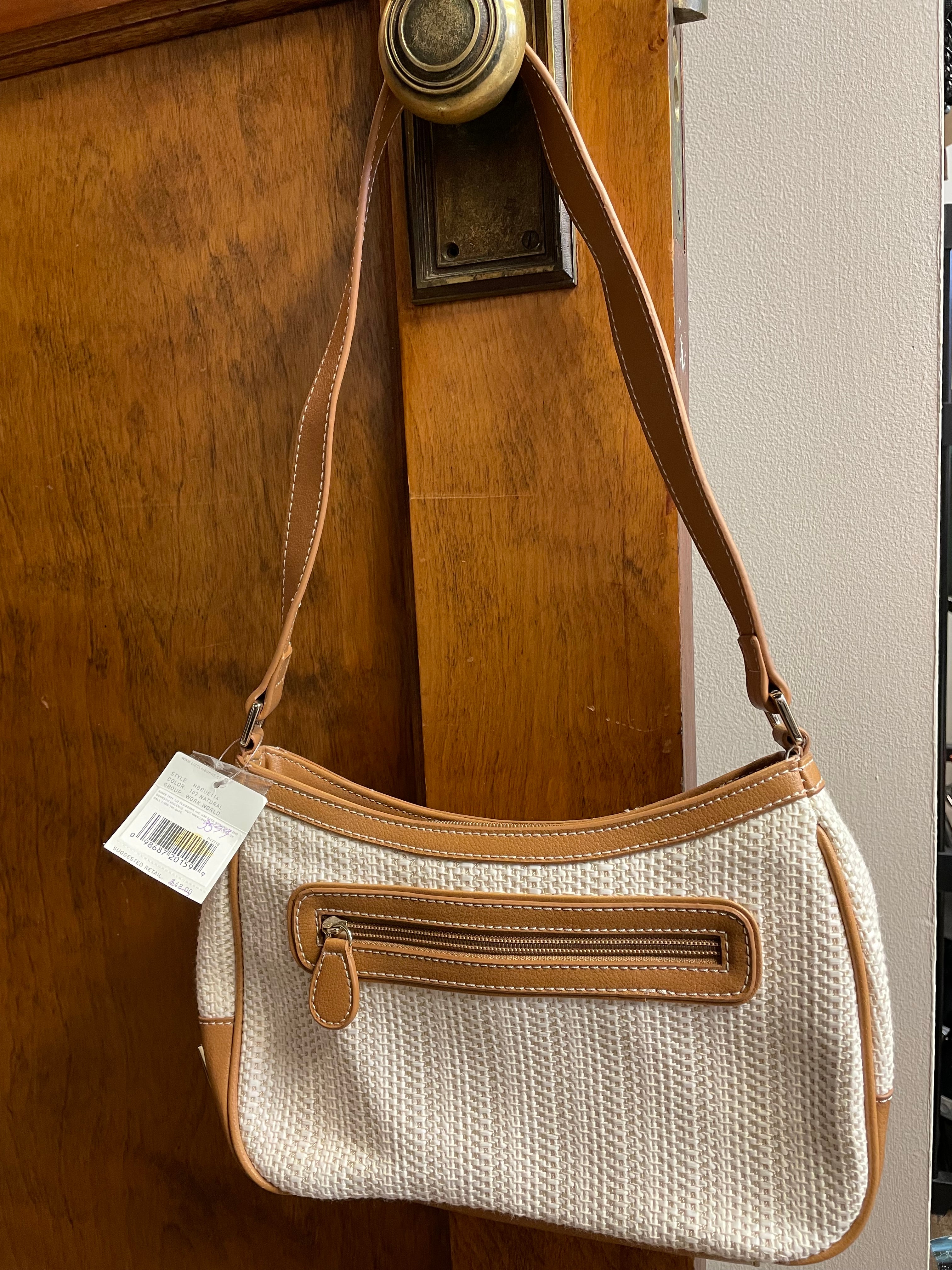 Liz Claiborne Woven Shoulder Bag (NWT)