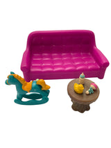 Li'l Woodzeez Dollhouse 20pc Furniture Set, Living Room & Nursery Play - BinxBerry Consignment