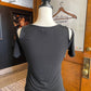 White House Black Market Peep Shoulder Women's Top (S)