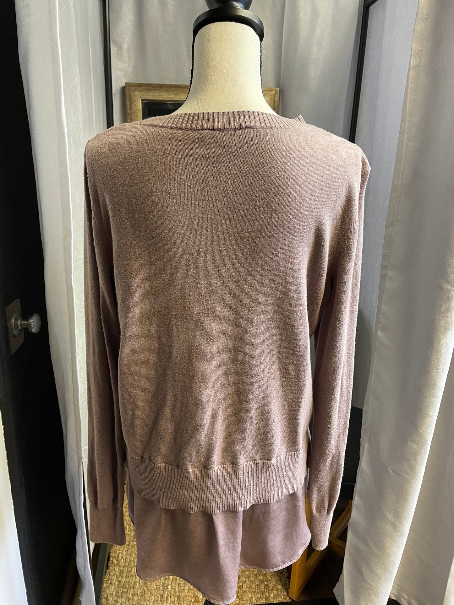 Simply Vera Lace Sweater (L)
