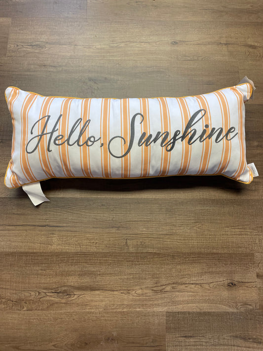 Martha Stewart "Hello Sunshine" Outdoor Pillow