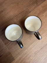 Set of 2 Threshold Barnet Bronze Coffee Mugs
