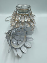 Scentsy All Aglow Medium White Wax Warmer with 3 Wax Sets