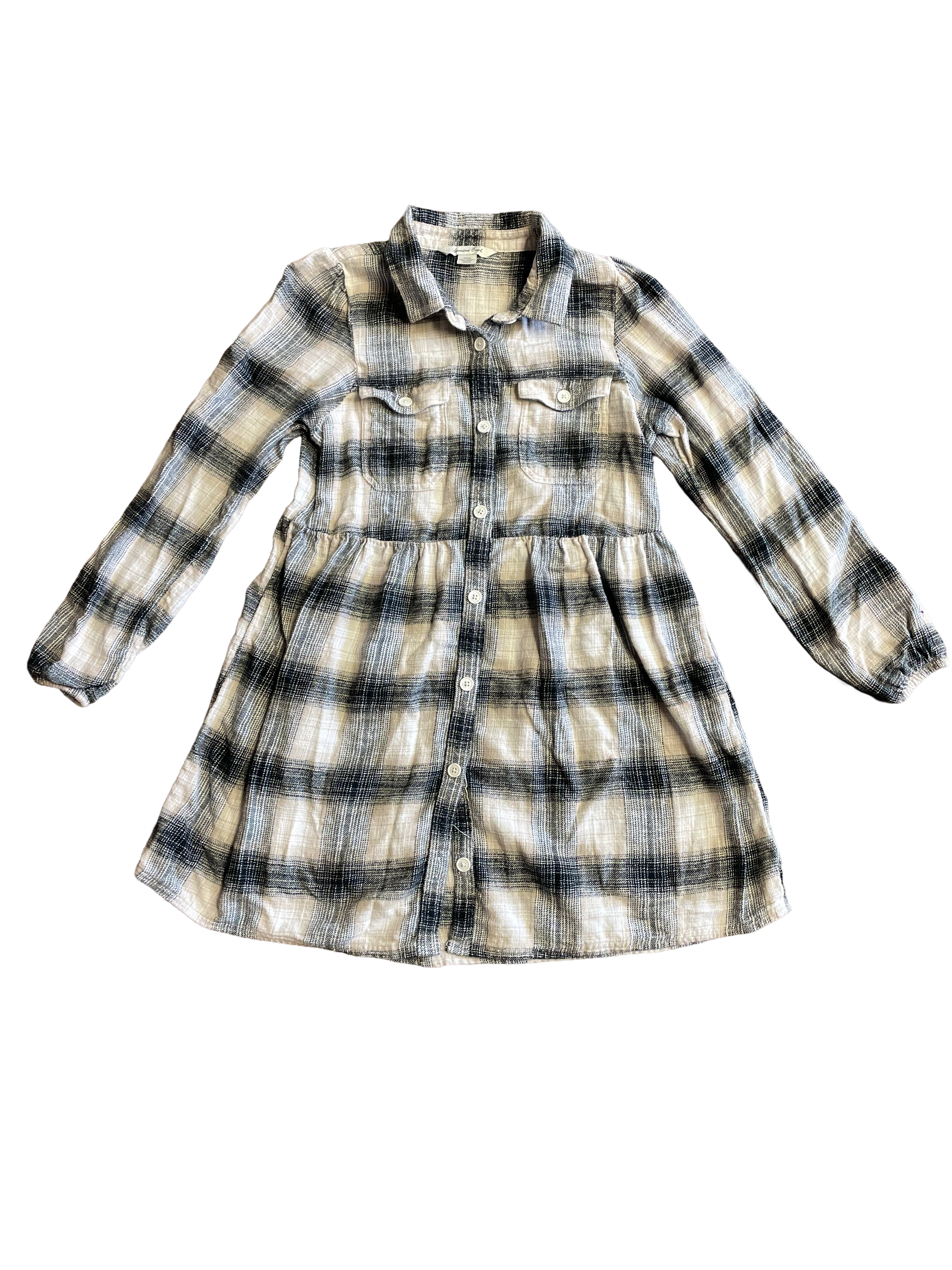 American Eagle Baby Doll Shirt Dress (S)