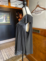 Dress Barn Collection Black Sequined Top (16)
