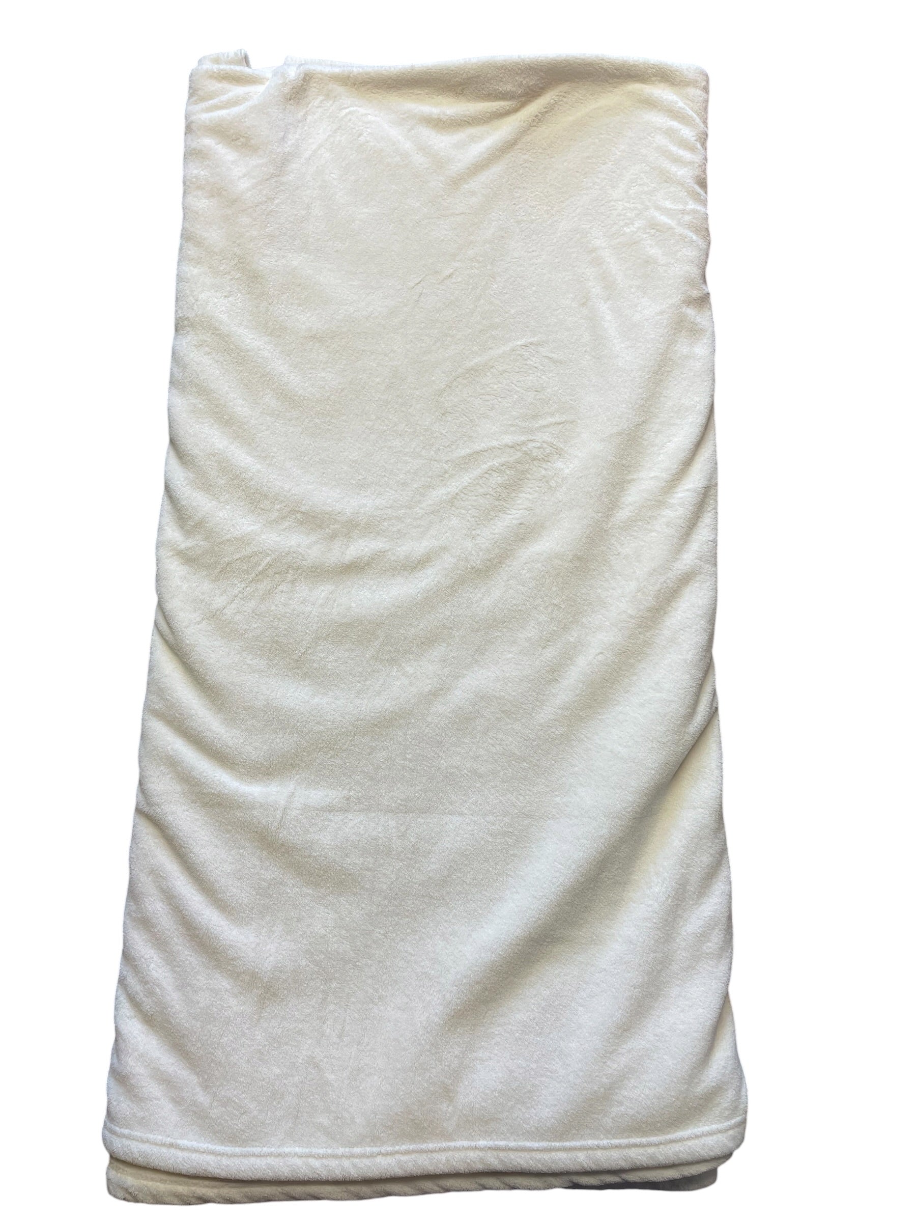 Full/Queen Ivory Fleece Blanket