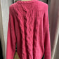 American Eagle Plush Pink Sweater (L)