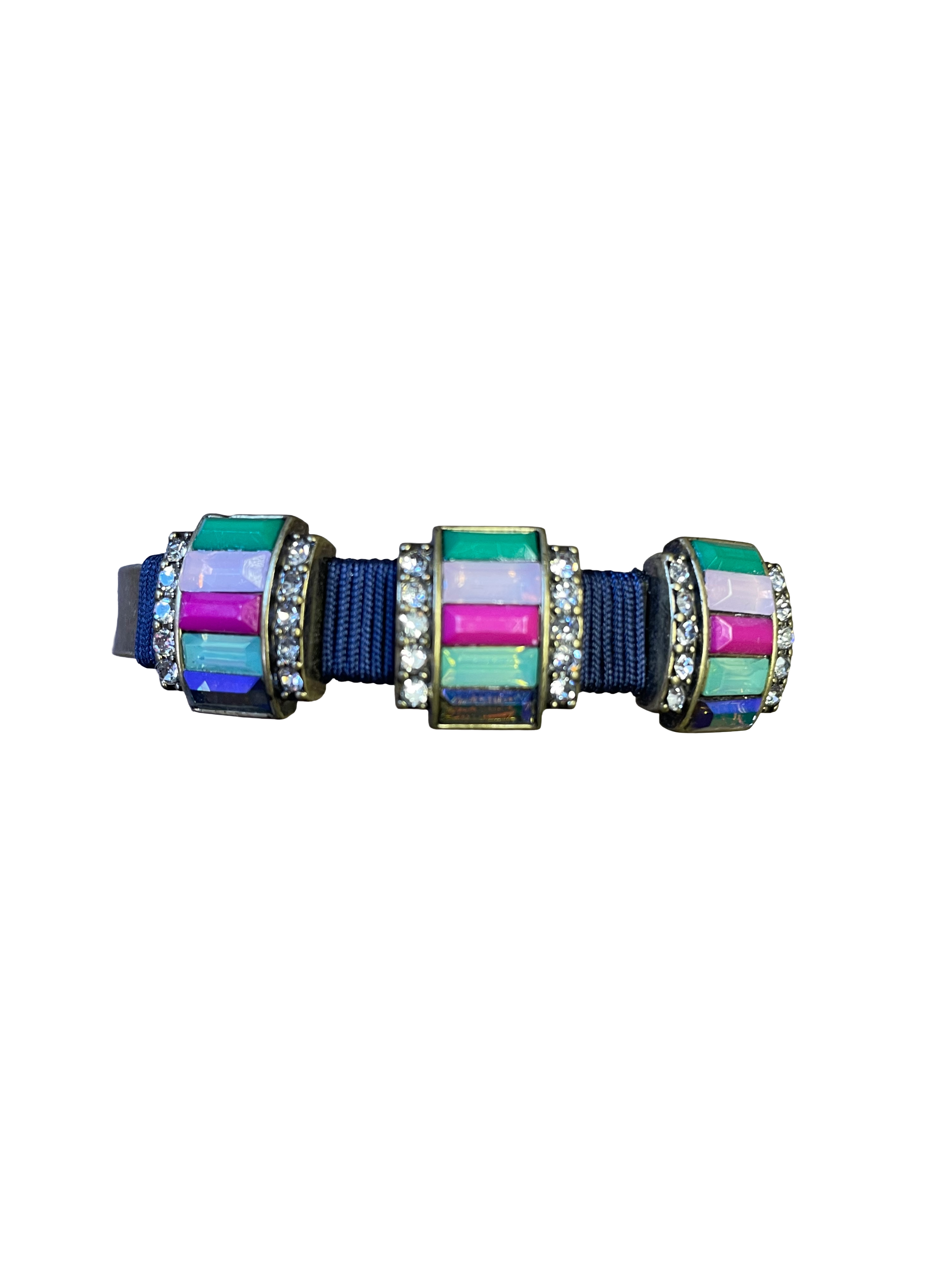 Stella & Dot Moxie Gem Cuff Bracelet - BinxBerry Consignment