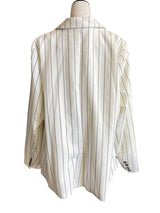 Torrid Studio NWT Twill Classic Tailored Pinstripe Blazer (2X)