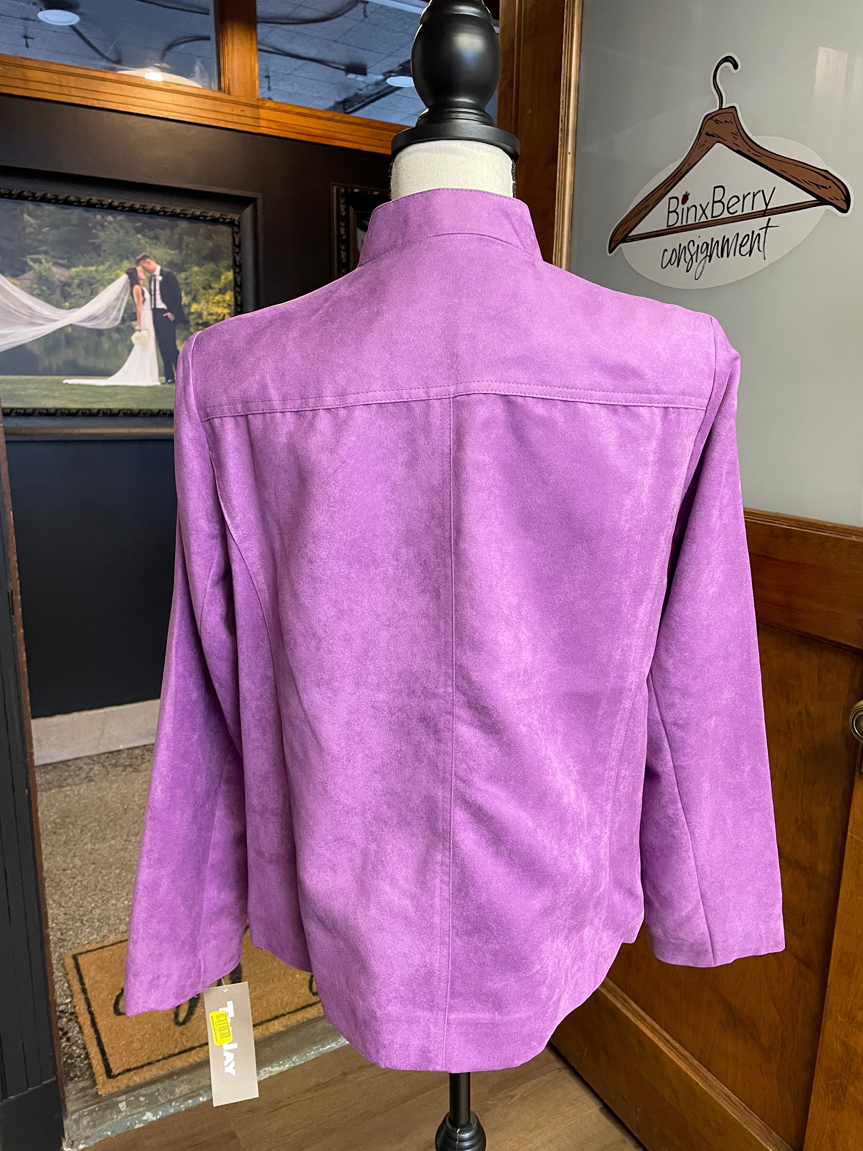 Tanjay NWT Purple Jacket (12)