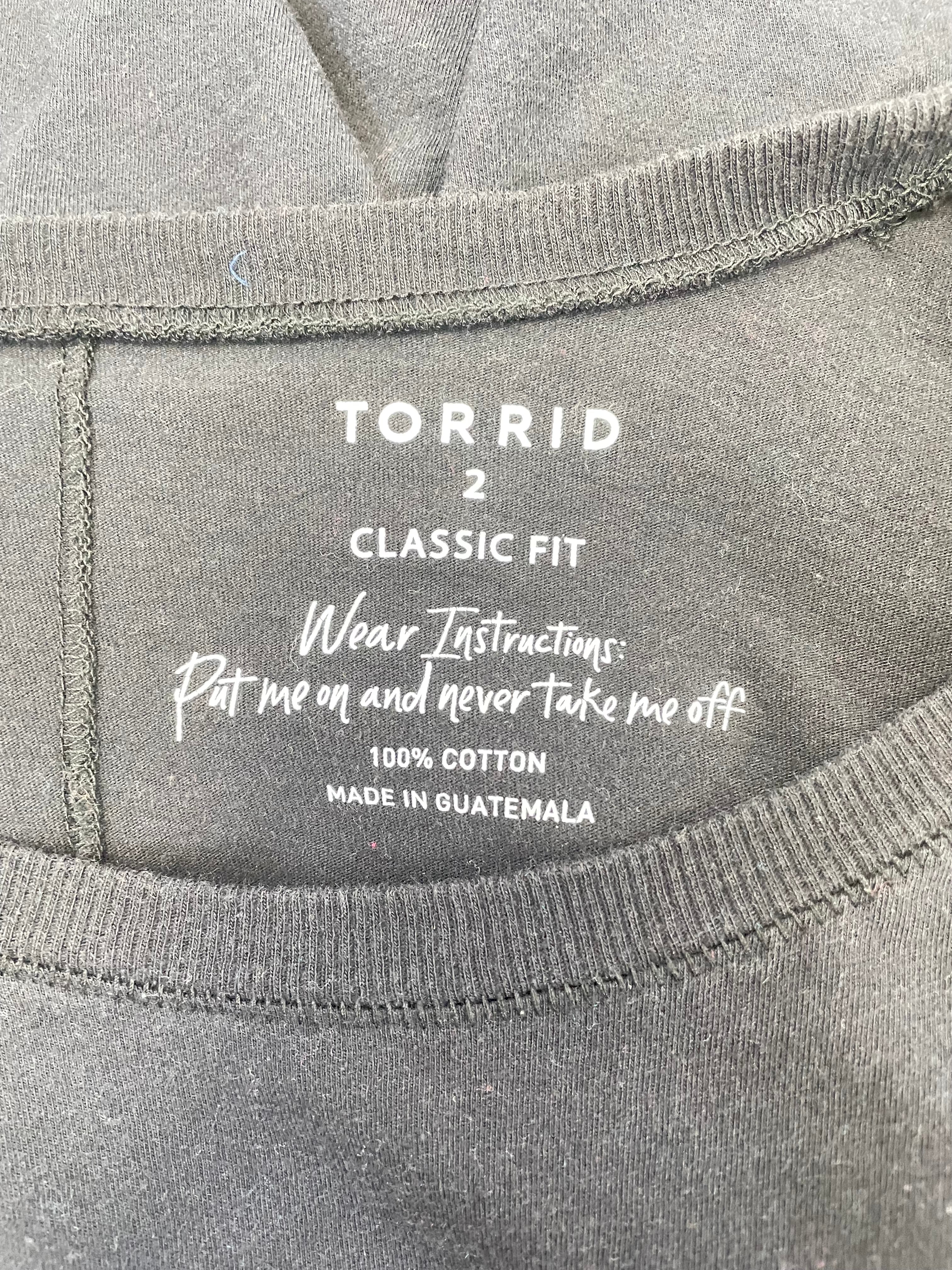 Torrid Classic Fit Women's Graphic Tee (2X) - BinxBerry Consignment
