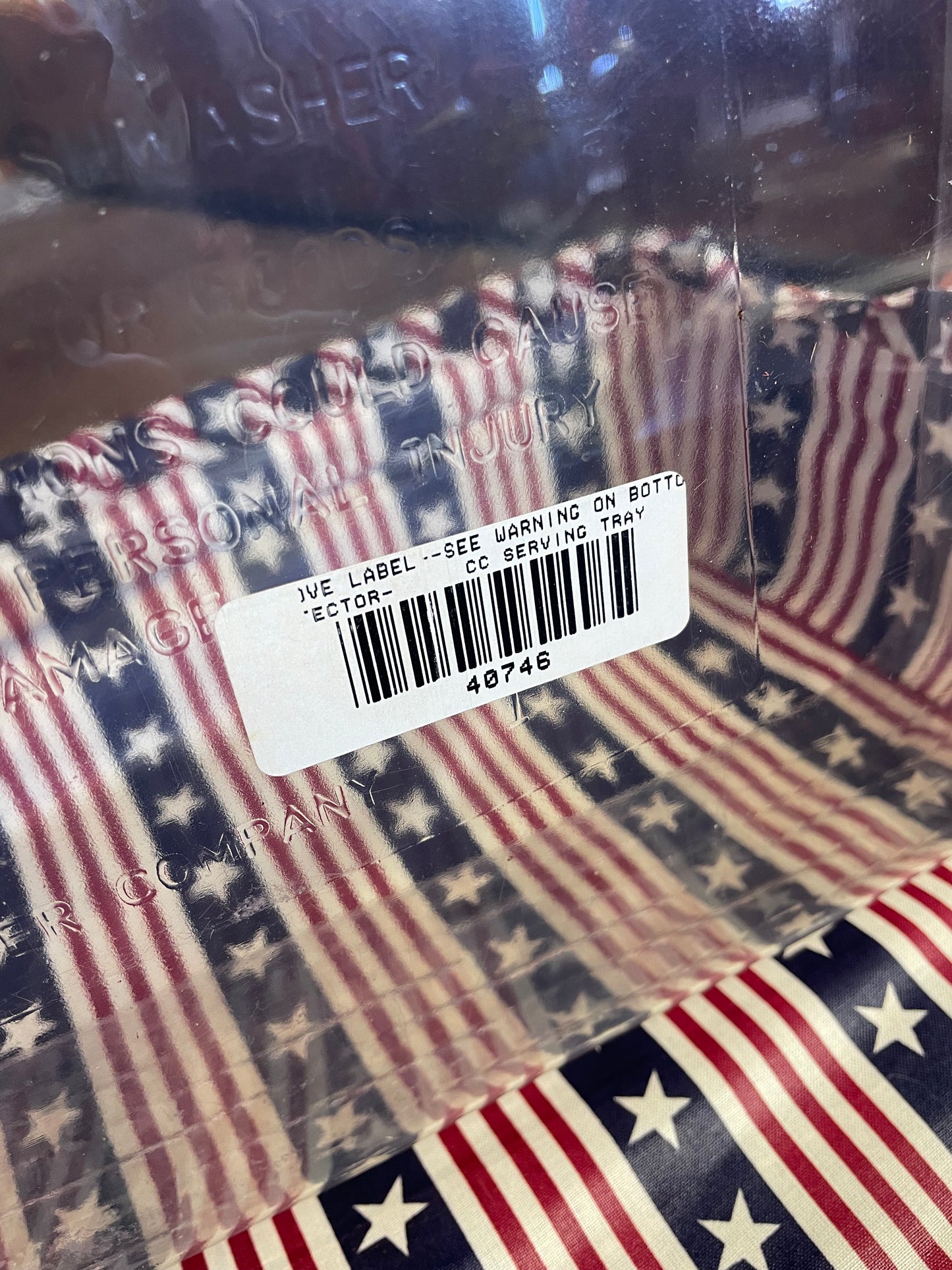 Longaberger Serving Basket w/All American Liner and Plastic Insert