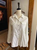 Lola P. Women's Embroidered Blouse (S) - BinxBerry Consignment