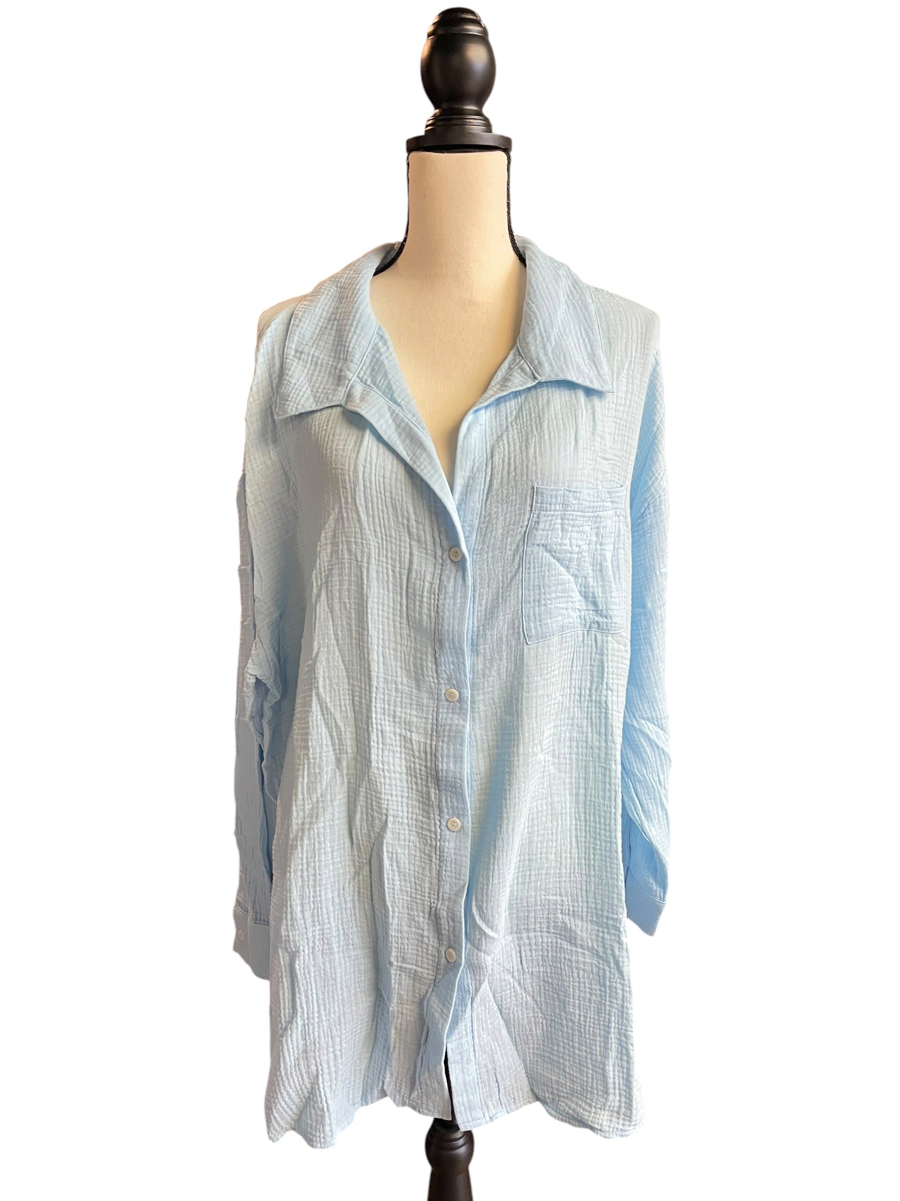 Shade & Shore Women's NWT Oversized Blouse (XL)