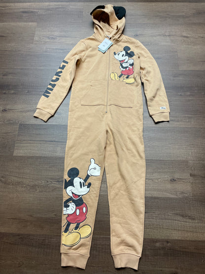 H&M Disney Mickey Mouse Hooded Jumpsuit (YXL)